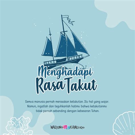 menghadapi rasa takut warungsatekamuorg