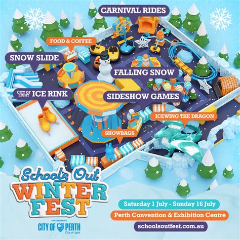 Schools Out Winter Fest July School Holidays 2023