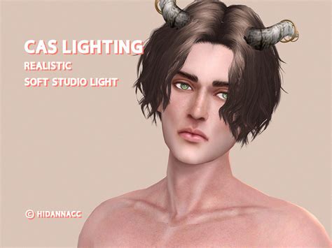 The Sims Resource - CAS - Soft Studio Lighting - Realistic custom lighting