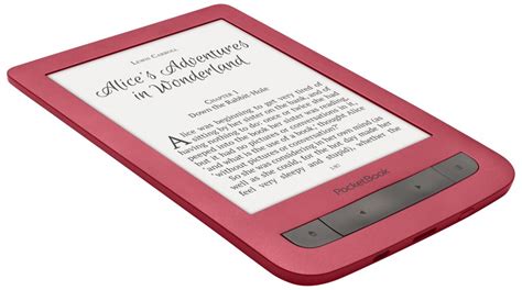 Czytnik Ebook W Pocketbook Touch Lux Bordowy Czytio Pl