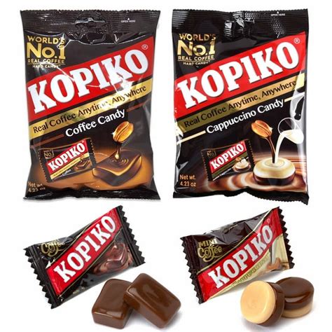 2 Bags Kopiko Real Coffee Candy Cappuccino Hard Candies Rich Creamy