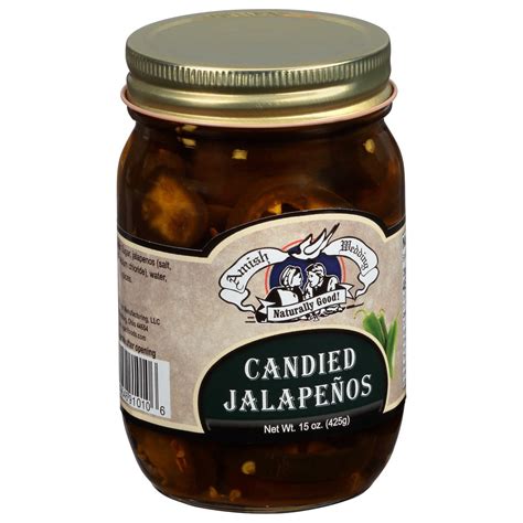 Amish Wedding Amish Candied Jalapenos 15 Oz Shipt