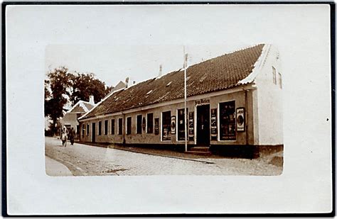 Jens Nielsens købmandshandel Ukendt sted Fotokort u no Danmark