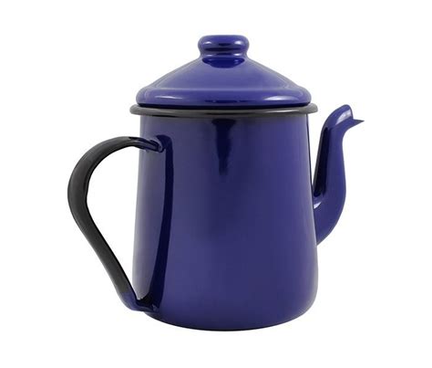 Cafeteira Esmaltada Tradicional Ewel M E Gata Cm L Azul Escuro