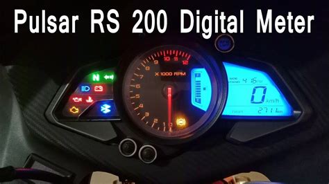 Bajaj Pulsar 150 Digital Meter