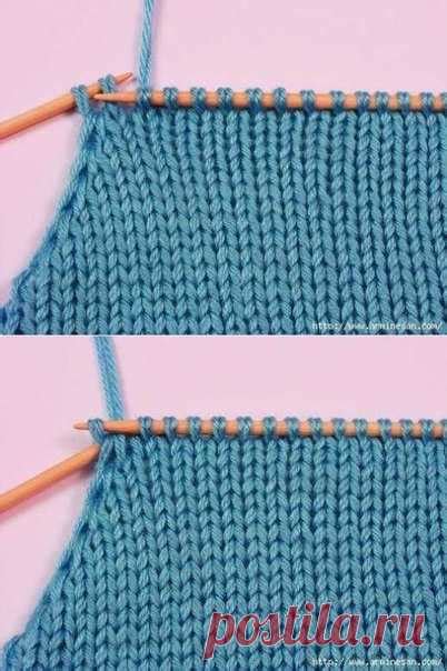 СПОСОБ УБАВЛЕНИЯ ПЕТЕЛЬ ПО ГОРЛОВИНЕ ПРОЙМЕ. Данный способ убавления ...