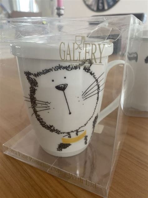 Neue Teetasse Katze Mit Unterteller Kaufen Auf Ricardo