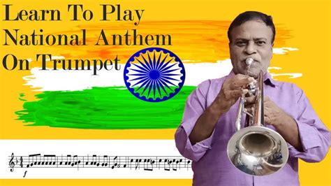 Jana Gana Mana National Anthem On Trumpet With Notes Tamil