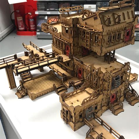 The Hab Block Phase Ii By Mad Gaming Terrain Wargaming Terrain Game