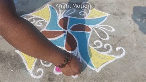 Simple Kolam Designs Margali Matham Padikolam Youtube