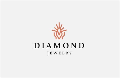 El Logotipo De Joyer A De Diamantes Es Una Encarnaci N Brillante De La