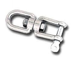 4 X 14mm Anchor Chain Swivel Stainless Steel 316 Marine Grade EYE And