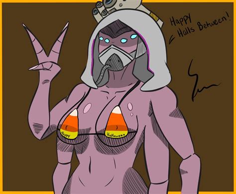 Rule 34 3 Fingers 4 Arms 4 Eyes Bikini Bikini Top Breasts Bungie