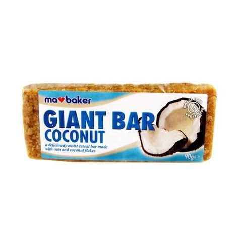 Ma Baker Giant Coconut Bar 90g