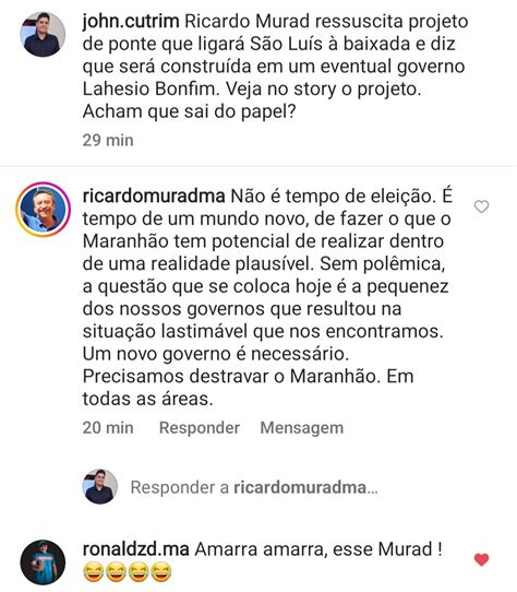 V Deo Ricardo Murad Ressuscita Projeto De Ponte Que Liga S O Lu S