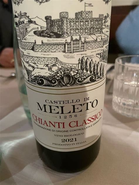 2021 Castello Di Meleto Chianti Classico Gran Selezione Trebbio Italy