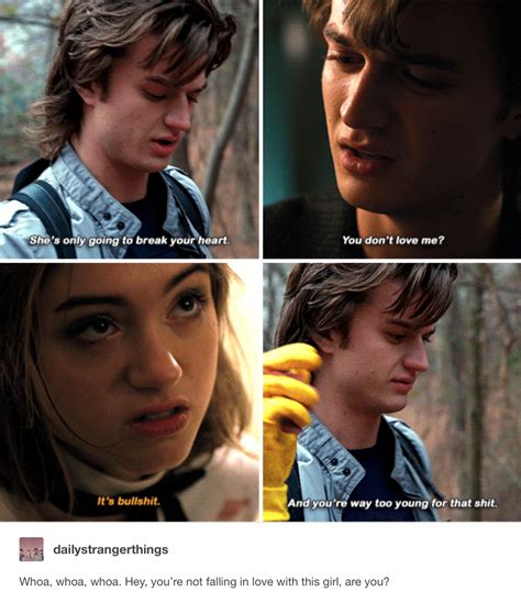 Nancy Wheeler And Steve Harrington Stranger Things 2 Steve Harrington Stranger Things