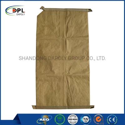 Kg Kg Kg Multiwall Kraft Paper Valve Bag Sack For Cement Clay