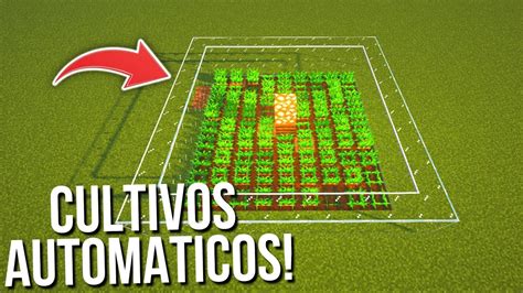 Granja De Cultivos Automatica Facil Minecraft Bedrock 1 19 Youtube