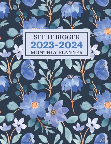 Buy See It Bigger Planner 2023-2024 Monthly: Planahead see it bigger 2023-2024 monthly planner ...