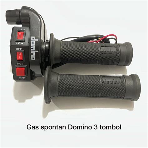 Jual Gas Spontan Merk Domino Model Tombol Gas Spontan Domino Tombol