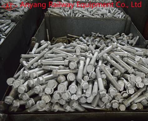 Railroad Custom Track Bolts Anchor Bolts Railway Fastening