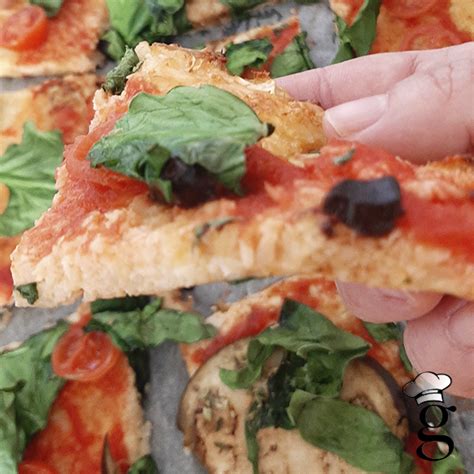 Las Recetas De Glutoniana Pizza Con Base De Coliflor