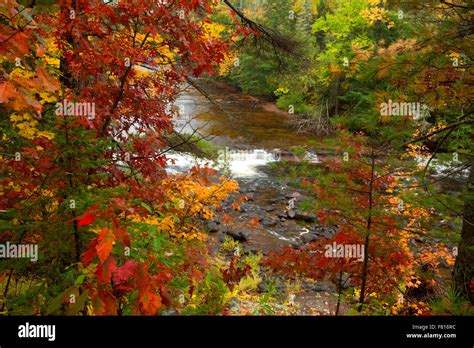 Sturgeon River along Sturgeon Falls Trail, Sturgeon River Gorge ...