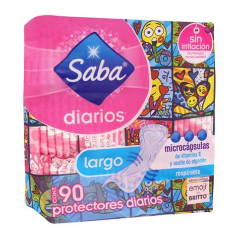 Comprar Protectores Femeninos Saba Diarios Tama O Largo Pzas Prixz