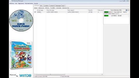 Como Pasar Un Juego De Wii En Formato WBFS A ISO YouTube