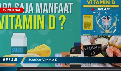 Intip Manfaat Vitamin D Yang Jarang Diketahui