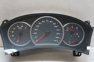 Pontiac Grand Prix Speedometer Instrument Cluster Mileage Unknow