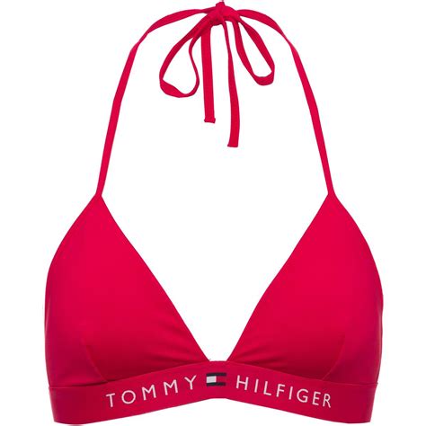 Tommy Hilfiger Triangle Fixed Foam Bikini Oberteil Damen Von