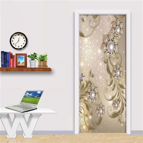 European Pattern 3D Door Stickers - 3D Wall Stickers