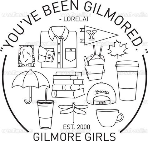 Gilmore Girls Coloring Pages