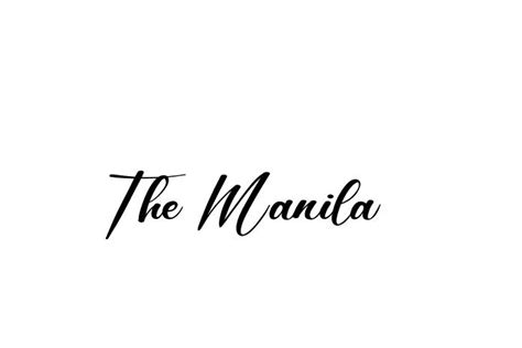 The Manila Font - Free Font Download