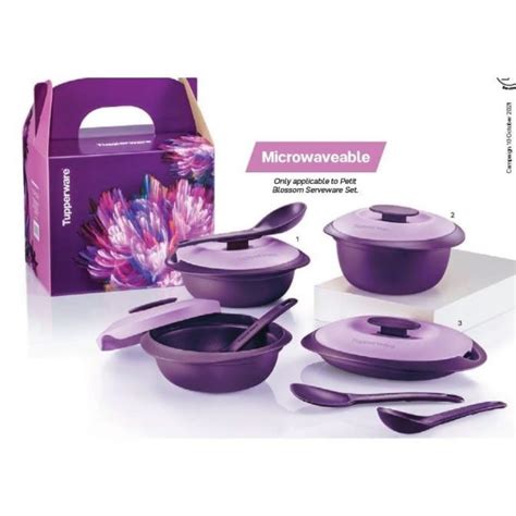 PURPLE ROYAL PETIT SERVEWARE SET Shopee Malaysia