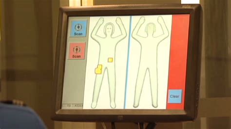 Tsa Removing Virtual Strip Search Body Scanners