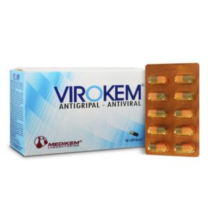 Virokem cápsula Laboratorios Medikem