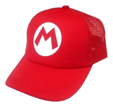 2 Gorras Trucker Mario Bros O Luigi Niño