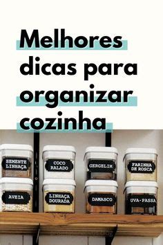 60 melhor ideia de Organização de cozinha cozinha organizada