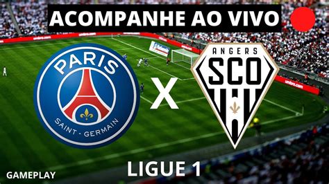 Psg X Angers Ao Vivo Imagens Ligue Campeonato Fran Es