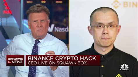 Watch CNBC's full interview with Binance CEO Changpeng Zhao