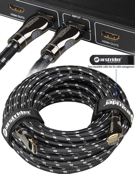 Farstrider Hdmi Cable Feet Meters High Speed Supports