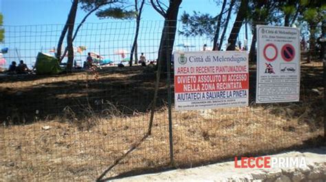 Operazione Spiagge Sicure Controlli Nella Pineta Di Torre Dell Orso