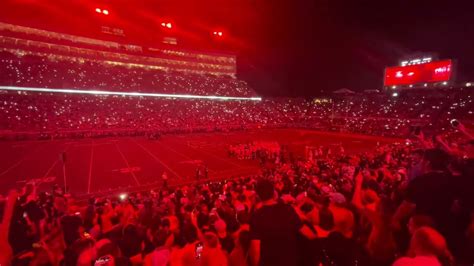 Nc State Vs Texas Tech Th Quarter Light Show Youtube