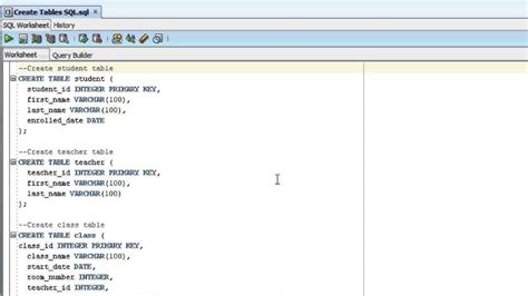 Create Table Syntax In Oracle Cabinets Matttroy