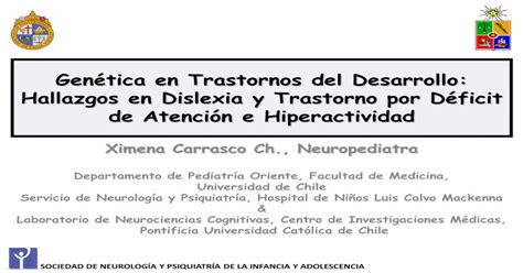 Trastorno Por Déficit De Atención E Hiperactividad Tdah · Pdf Filecontinuidad Del