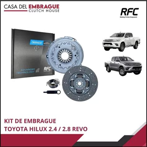 Kit Embrague Toyota Hilux Revo Motor 2 4 2 8