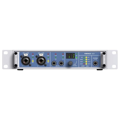 Rme Fireface Ucx Usb Firewire And Ipad Audio Interface At Gear Music